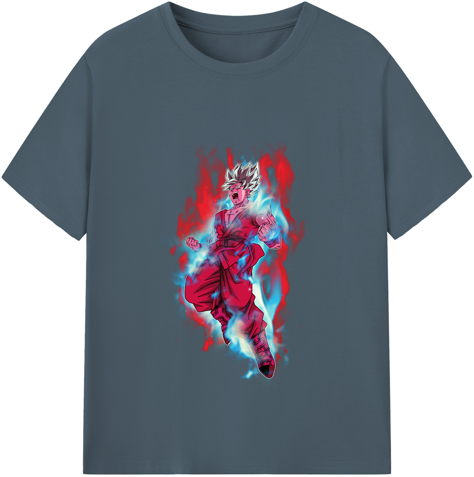 （画像用） ドラゴンボール 孫悟空（そん ごくう）Son Goku カカロット DRAGON BALL Kakarotto 綿100％半袖Tシャツ（フロントプリント）